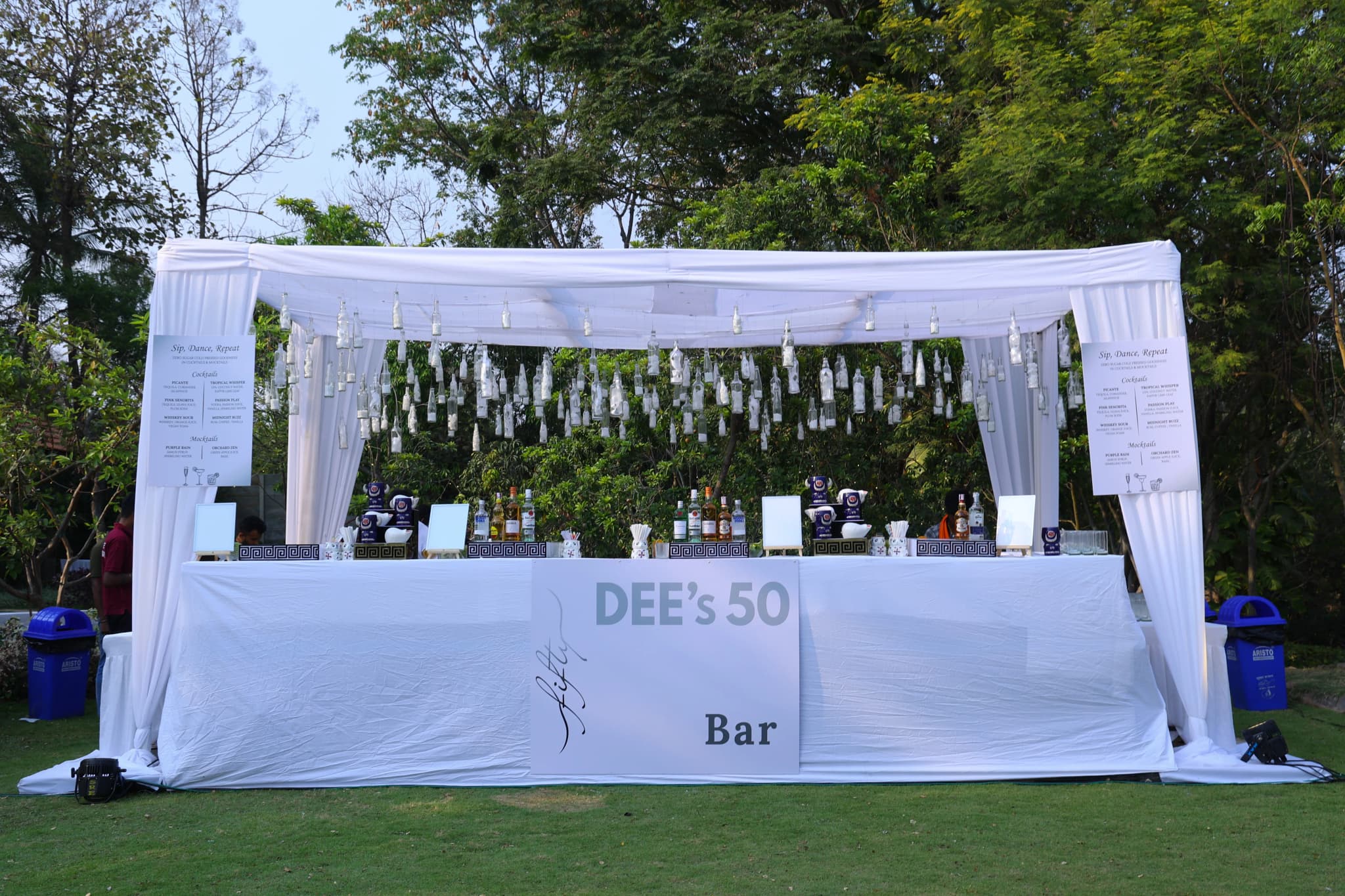 Cocktail Bar Setup