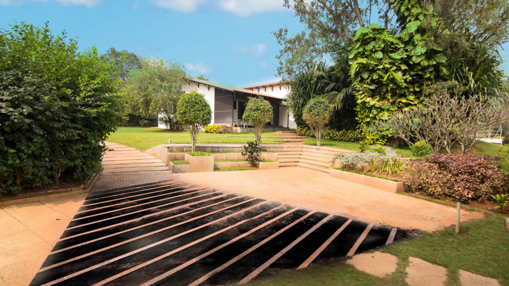 villa for film shoot