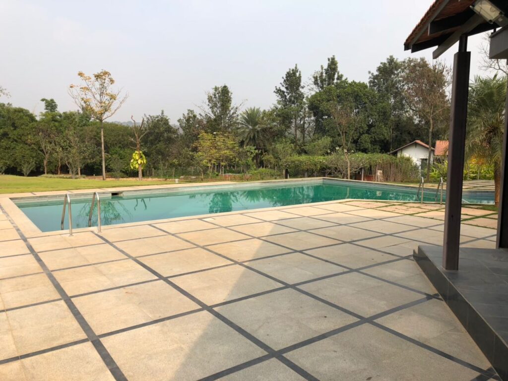 villa for film shoot