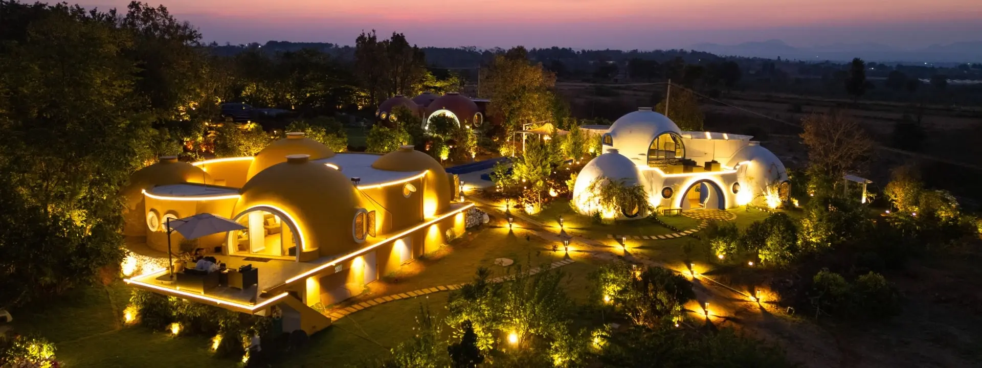 The futuristic and luxurious Dome Villas by Jade Hospitainment